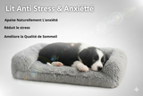 Coussin Anti-Stress en Peluche pour Chien et Chat - Lit Apaisant et Moelleux