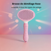 Brosse Démêlante pour Chien et Chat qui Perdent leurs Poils - Anti-Mue
