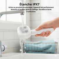 Brosse Vapeur 3-en-1 pour Chiens et Chats – Élimine 90% des Poils Morts, Hydrate et Démêle le Pelage