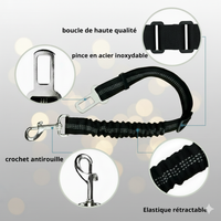 Ceinture de Sécurité pour Chien en Voiture - Idéale Voyages et Chiens Anxieux