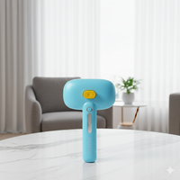 Brosse Vapeur 3-en-1 pour Chiens et Chats – Élimine 90% des Poils Morts, Hydrate et Démêle le Pelage