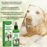 Spray Anti-Acariens Puissant et Naturel – Stop Démangeaisons & Puces pour Chiens et Chats