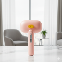 Brosse Vapeur 3-en-1 pour Chiens et Chats – Élimine 90% des Poils Morts, Hydrate et Démêle le Pelage