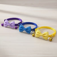 Collier Nœud Papillon Chat avec Clochette - Élégant et Réglable pour Chaton et Chat Adulte