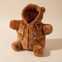 Sac à bandoulière en velours côtelé pour petit chien, disponible en 3 tailles (S, M, L), idéal pour l'automne et l'hiver