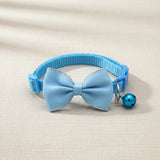 Collier Nœud Papillon Chat avec Clochette - Élégant et Réglable pour Chaton et Chat Adulte