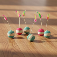  Balle griffoir naturelle - design minimaliste pour chat