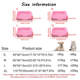 Coussin Anti-Stress en Peluche pour Chien et Chat - Lit Apaisant et Moelleux