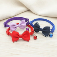Collier Nœud Papillon Chat avec Clochette - Élégant et Réglable pour Chaton et Chat Adulte