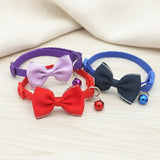 Collier Nœud Papillon Chat avec Clochette - Élégant et Réglable pour Chaton et Chat Adulte