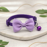 Collier Nœud Papillon Chat avec Clochette - Élégant et Réglable pour Chaton et Chat Adulte