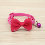 Collier Nœud Papillon Chat avec Clochette - Élégant et Réglable pour Chaton et Chat Adulte
