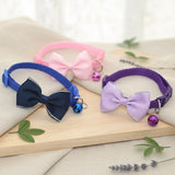 Collier Nœud Papillon Chat avec Clochette - Élégant et Réglable pour Chaton et Chat Adulte
