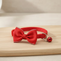 Collier Nœud Papillon Chat avec Clochette - Élégant et Réglable pour Chaton et Chat Adulte