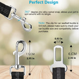 Ceinture de Sécurité pour Chien en Voiture - Idéale Voyages et Chiens Anxieux