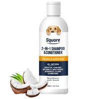 Shampoing et revitalisant 2 en 1 chiens et chats-Naturel Hypoallergénique, chiots et adultes