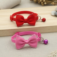 Collier Nœud Papillon Chat avec Clochette - Élégant et Réglable pour Chaton et Chat Adulte