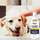 Shampoing et revitalisant 2 en 1 chiens et chats-Naturel Hypoallergénique, chiots et adultes