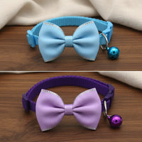 Collier Nœud Papillon Chat avec Clochette - Élégant et Réglable pour Chaton et Chat Adulte
