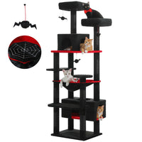 Arbre à chat en peluche à plusieurs niveaux