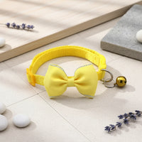 Collier Nœud Papillon Chat avec Clochette - Élégant et Réglable pour Chaton et Chat Adulte