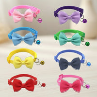 Collier Nœud Papillon Chat avec Clochette - Élégant et Réglable pour Chaton et Chat Adulte