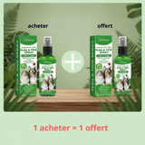 Spray Anti-Acariens Puissant et Naturel – Stop Démangeaisons & Puces pour Chiens et Chats