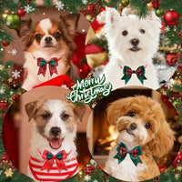Nœud Papillon Réglable pour Petit Chien et Chat Spécial Noel