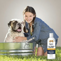 Shampoing 2 en 1 pour Chien à Peau Fragile - Naturel Hypoallergénique (Chiots et Adultes)