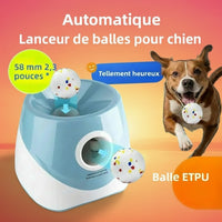 Lanceur de Balles Automatique pour Chien Énergique - Idéal Propriétaires Occupés